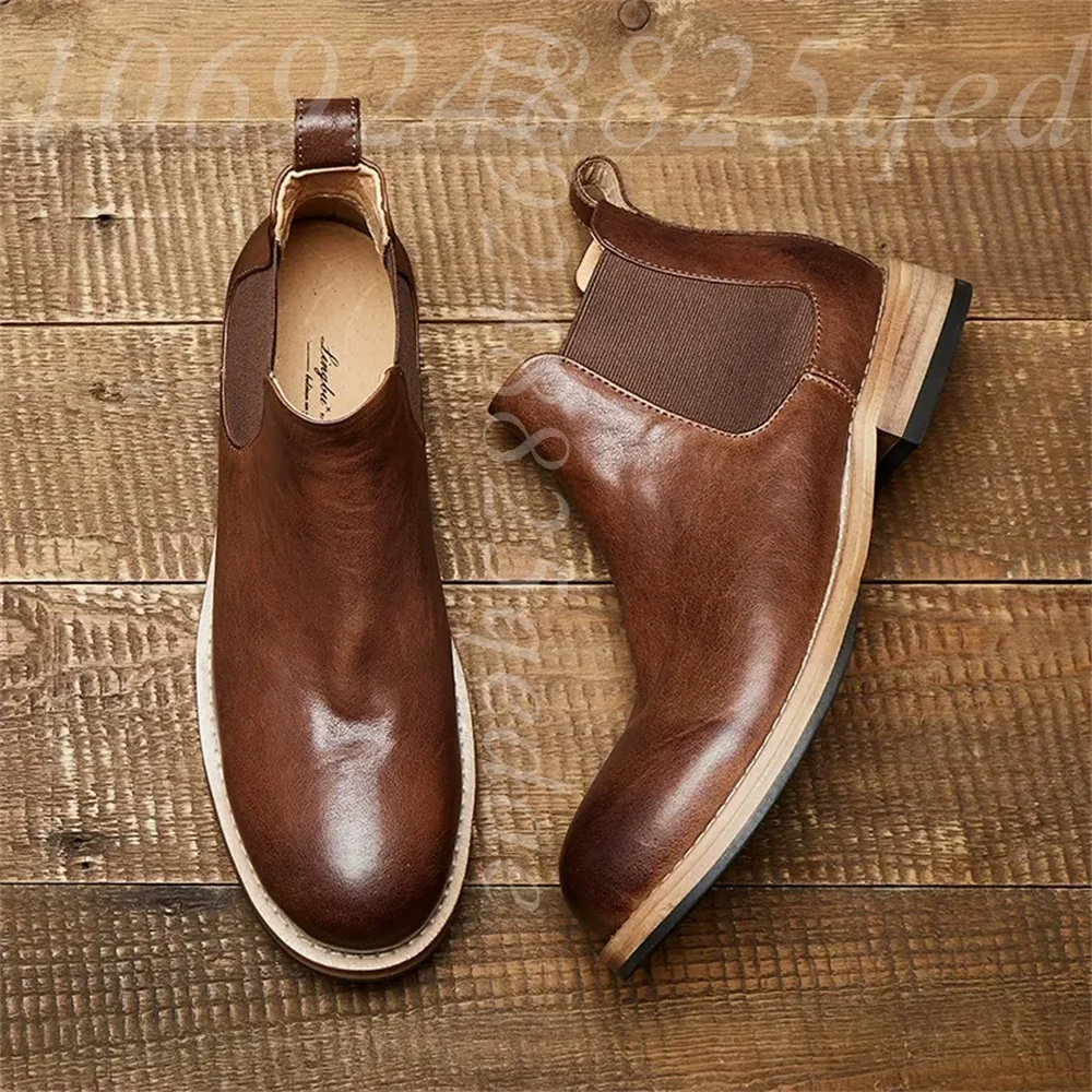 أحذية تشيلسي رجالية مرنة، أحذي - مراجعة Formal Men Daily Wear Footwear وسعره