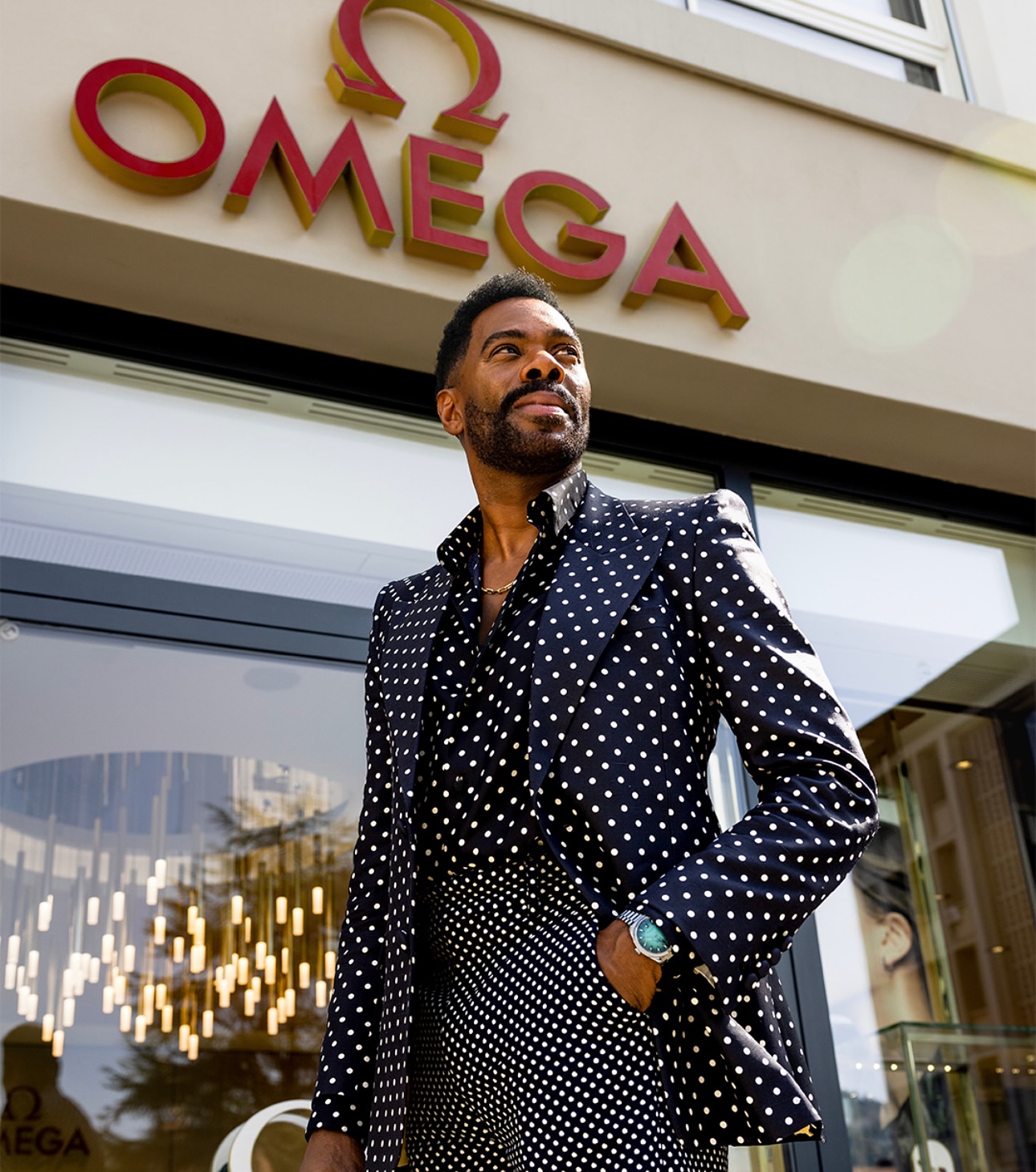 بدلة رجالية منقطة سوداء أنيقة  - مراجعة Men Formal Wear Modern وسعره